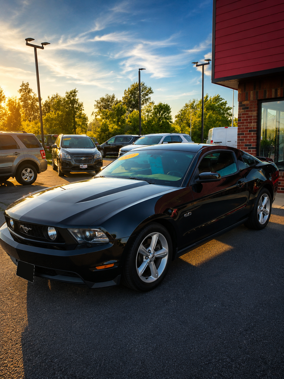 Ford-Mustang-2011-5,0l-V8-noire